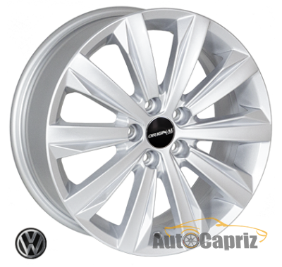 Диски Replica Volkswagen TL0082NW S R16 W6.5 PCD5x100 ET42 DIA57.1 